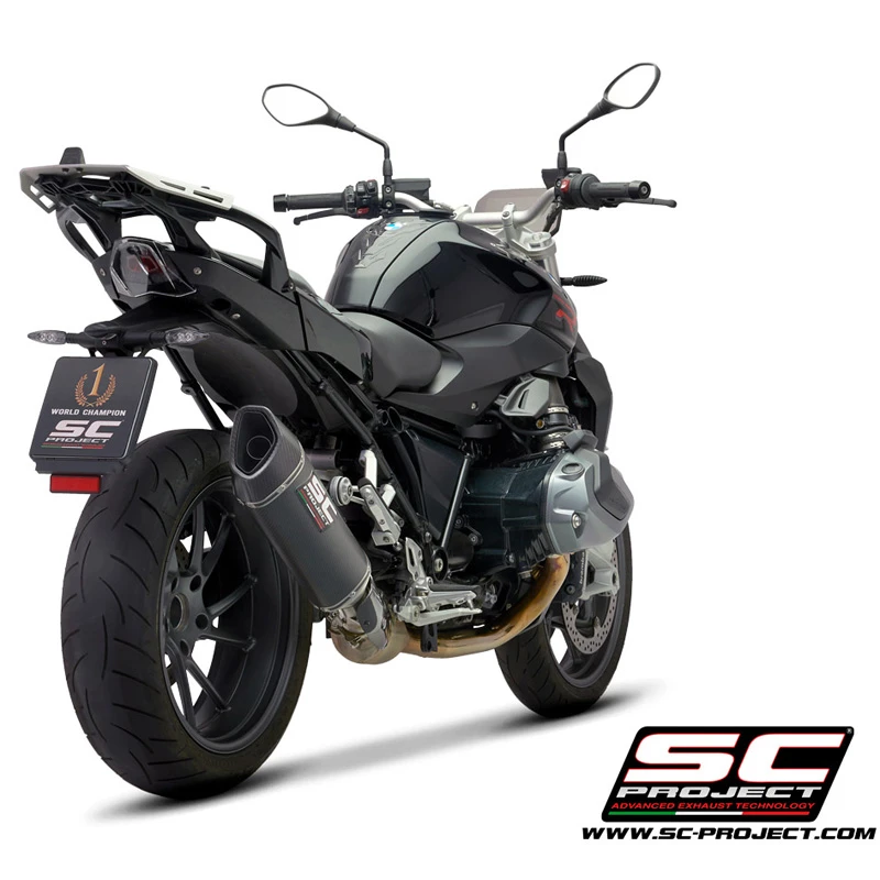 SC-Project B35-93 SC1-R Slip-on Exhaust For BMW R1250R / RS (2019-) 4 SC-Project B35-93 SC1-R Slip-on Exhaust For BMW R1250R / RS (2019-) - Image 4