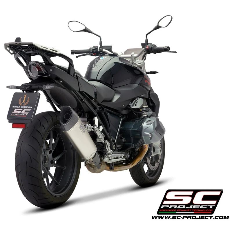 SC-Project B35-93 SC1-R Slip-on Exhaust For BMW R1250R / RS (2019-) 8 SC-Project B35-93 SC1-R Slip-on Exhaust For BMW R1250R / RS (2019-) - Image 8