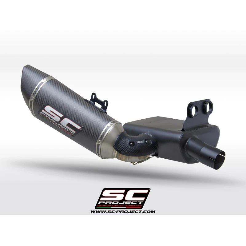 SC-Project B36-MB90C SC1-R Slip-on Exhaust, Carbon For BMW F900R / F900XR (2020-) 2 SC-Project B36-MB90C SC1-R Slip-on Exhaust, Carbon For BMW F900R / F900XR (2020-) - Image 2