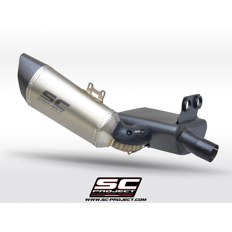 SC-Project B36-MB90T SC1-R Slip-on Exhaust, Titanium BMW F900R / F900XR (2020-) 2 SC-Project B36-MB90T SC1-R Slip-on Exhaust, Titanium BMW F900R / F900XR (2020-) - Image 2