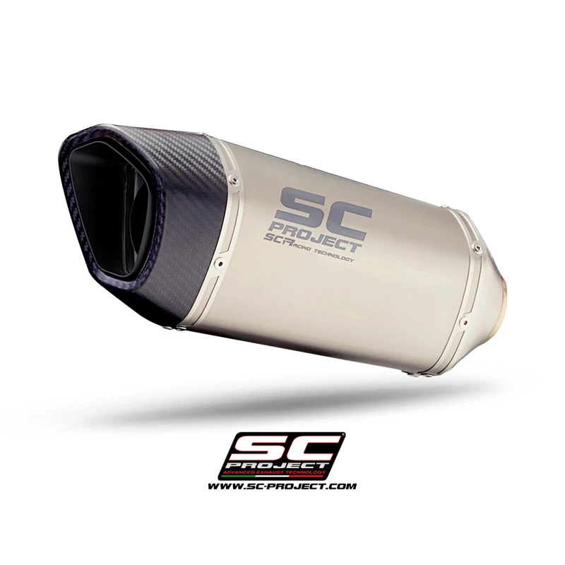 SC-Project B36-MB90T SC1-R Slip-on Exhaust, Titanium BMW F900R / F900XR (2020-) 1 SC-Project B36-MB90T SC1-R Slip-on Exhaust, Titanium BMW F900R / F900XR (2020-)