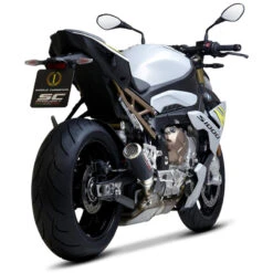 SC-Project B39-38CR CR-T Slip-on Exhaust, Carbon For BMW S1000R (2021-) -MotorVision Store sc project b39 38cr cr t slip on exhaust carbon image3