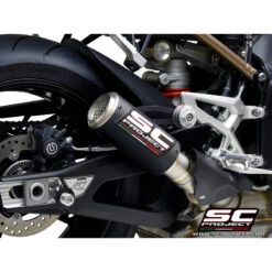 SC-Project B39-38CR CR-T Slip-on Exhaust, Carbon For BMW S1000R (2021-) -MotorVision Store sc project b39 38cr cr t slip on exhaust carbon image5