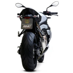 SC-Project B39-38TR CR-T Slip-on Exhaust, Titanium For BMW S1000R (2021-) -MotorVision Store sc project b39 38tr cr t slip on exhaust titanium image4