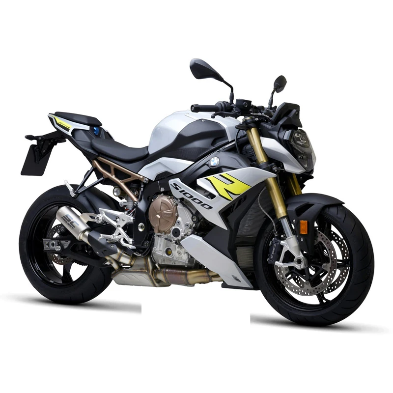 SC-Project B39-50TR CR-T Slip-on Exhaust, Titanium For BMW S1000R '21- 5 SC-Project B39-50TR CR-T Slip-on Exhaust, Titanium For BMW S1000R '21- - Image 5
