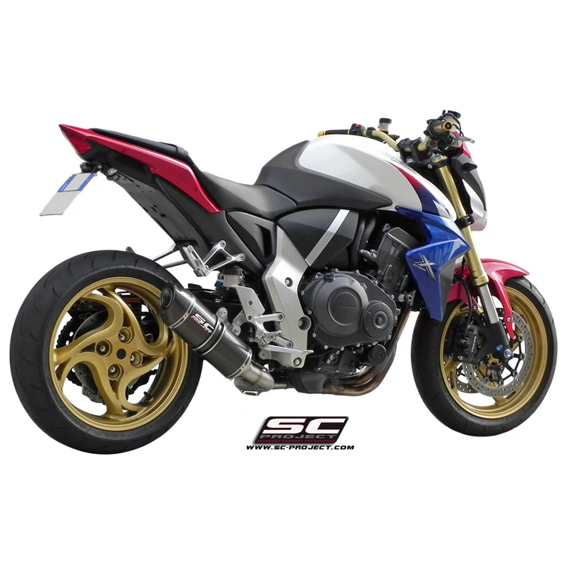 SC-Project H01-12C Oval De-Cat Exhaust For Honda CB1000R (2008-2017) 1 SC-Project H01-12C Oval De-Cat Exhaust For Honda CB1000R (2008-2017)