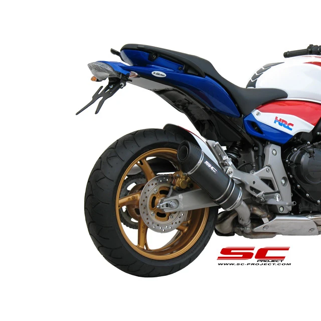 SC-Project H02-12C Oval Exhaust For Honda CB600F / 599 (2007-2015) 4 SC-Project H02-12C Oval Exhaust For Honda CB600F / 599 (2007-2015) - Image 4