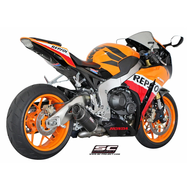 SC-Project H04-12C Oval Matte Carbon Exhaust For Honda CBR1000RR / SP (2008-2016) 3 SC-Project H04-12C Oval Matte Carbon Exhaust For Honda CBR1000RR / SP (2008-2016) - Image 3