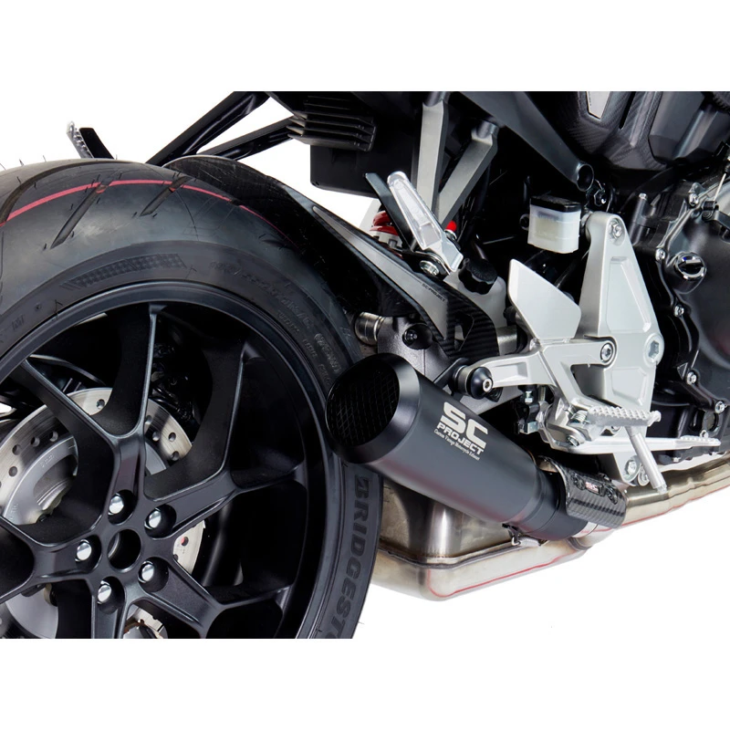 SC-Project H27-42A70 Conic 70S Style Slip-on Exhaust For Honda CB1000R (2018-) 2 SC-Project H27-42A70 Conic 70S Style Slip-on Exhaust For Honda CB1000R (2018-) - Image 2