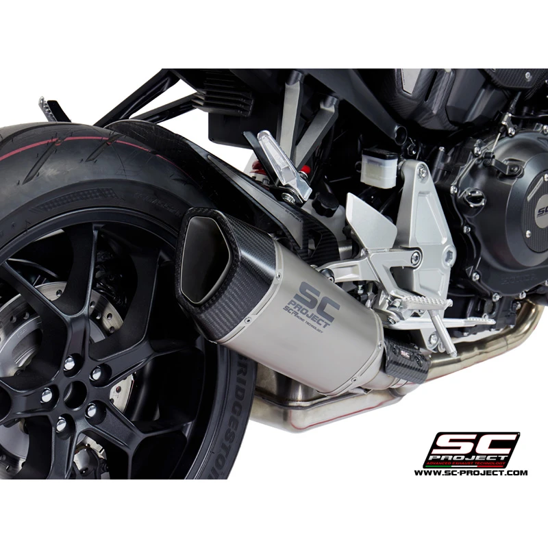 SC-Project H27-90 SC1-R Slip-on Exhaust For Honda CB1000R (2018-) 1 SC-Project H27-90 SC1-R Slip-on Exhaust For Honda CB1000R (2018-)