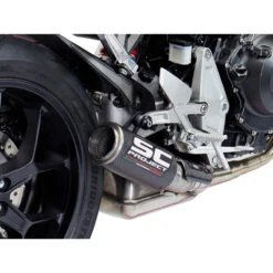 SC-Project H27-T38 CR-T Slip-on Exhaust For Honda CB1000R (2018-)
