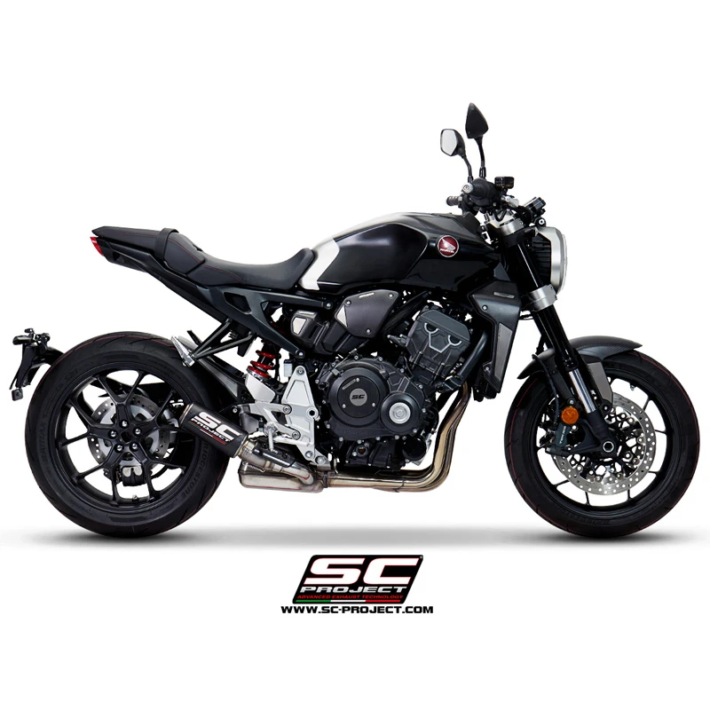 SC-Project H27-T38 CR-T Slip-on Exhaust For Honda CB1000R (2018-) 4 SC-Project H27-T38 CR-T Slip-on Exhaust For Honda CB1000R (2018-) - Image 4