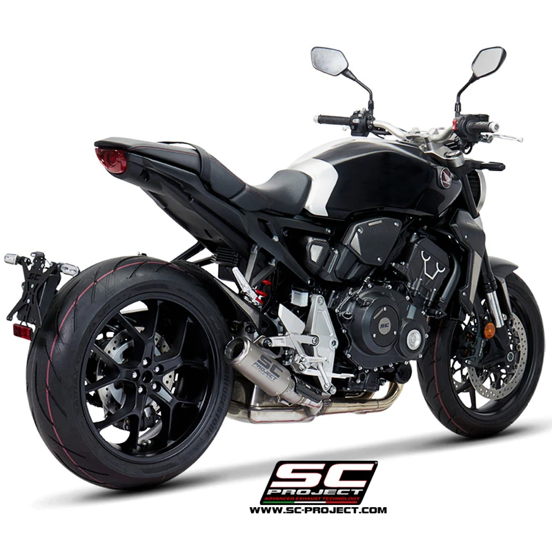 SC-Project H27-T38 CR-T Slip-on Exhaust For Honda CB1000R (2018-) 5 SC-Project H27-T38 CR-T Slip-on Exhaust For Honda CB1000R (2018-) - Image 5