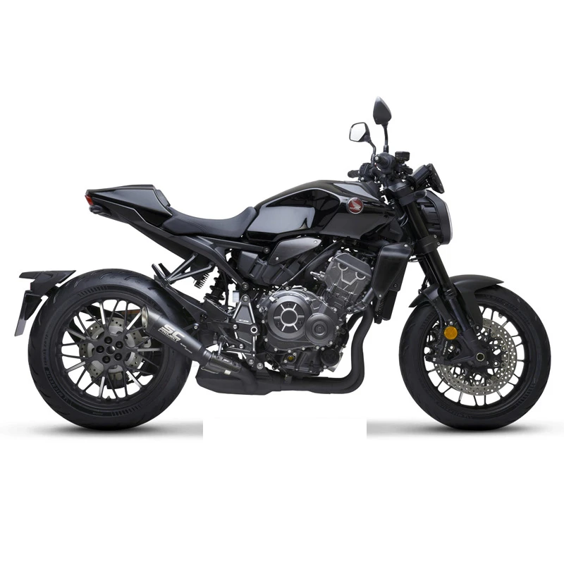 SC-Project H27-T41MB S1 Slip-on Exhaust, Black Titanium For Honda CB1000R '18- 2 SC-Project H27-T41MB S1 Slip-on Exhaust, Black Titanium For Honda CB1000R '18- - Image 2