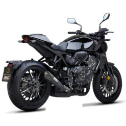 SC-Project H27-T41MB S1 Slip-on Exhaust, Black Titanium For Honda CB1000R '18- 9 SC-Project H27-T41MB S1 Slip-on Exhaust, Black Titanium For Honda CB1000R '18- -MotorVision Store sc project h27 t41mb s1 slip on exhaust black image5