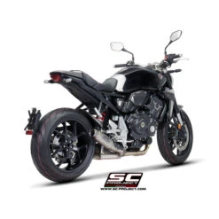 SC-Project H27-T71T GP70-R Slip-on Exhaust, Titanium For Honda CB1000R (2018-)