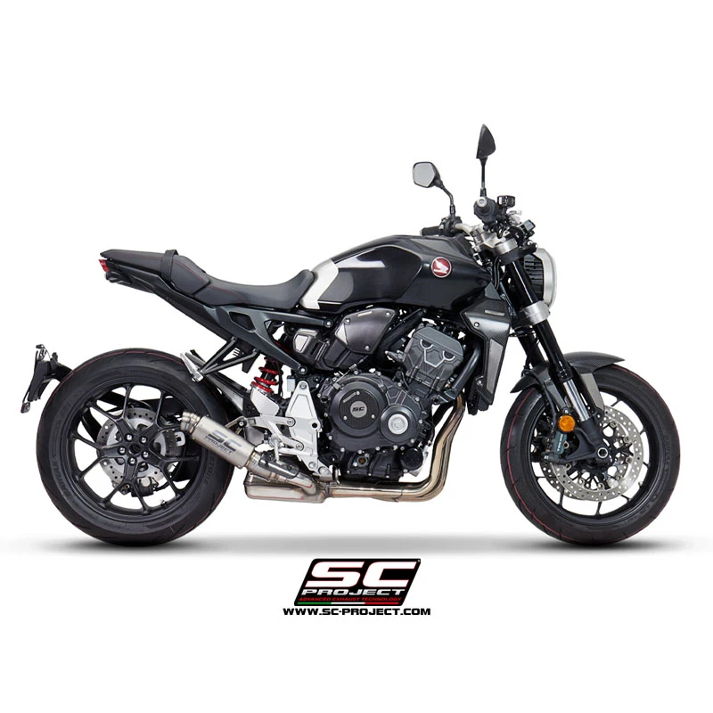 SC-Project H27-T71T GP70-R Slip-on Exhaust, Titanium For Honda CB1000R (2018-) 2 SC-Project H27-T71T GP70-R Slip-on Exhaust, Titanium For Honda CB1000R (2018-) - Image 2