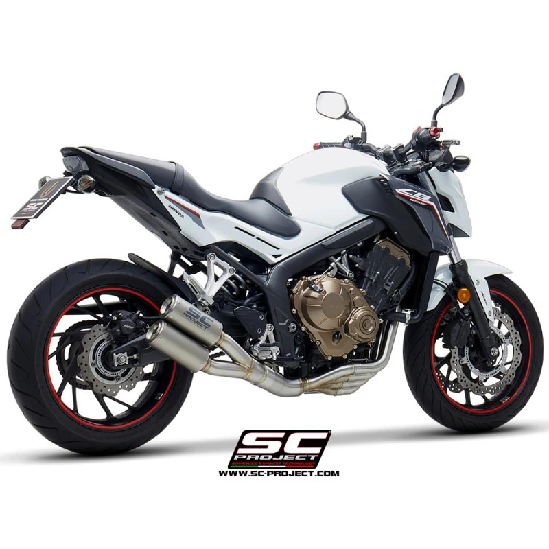 SC-Project H30-CD38T CR-T 4-1-2 Full Exhausts For Honda CB650F (2017-2018) 2 SC-Project H30-CD38T CR-T 4-1-2 Full Exhausts For Honda CB650F (2017-2018) - Image 2