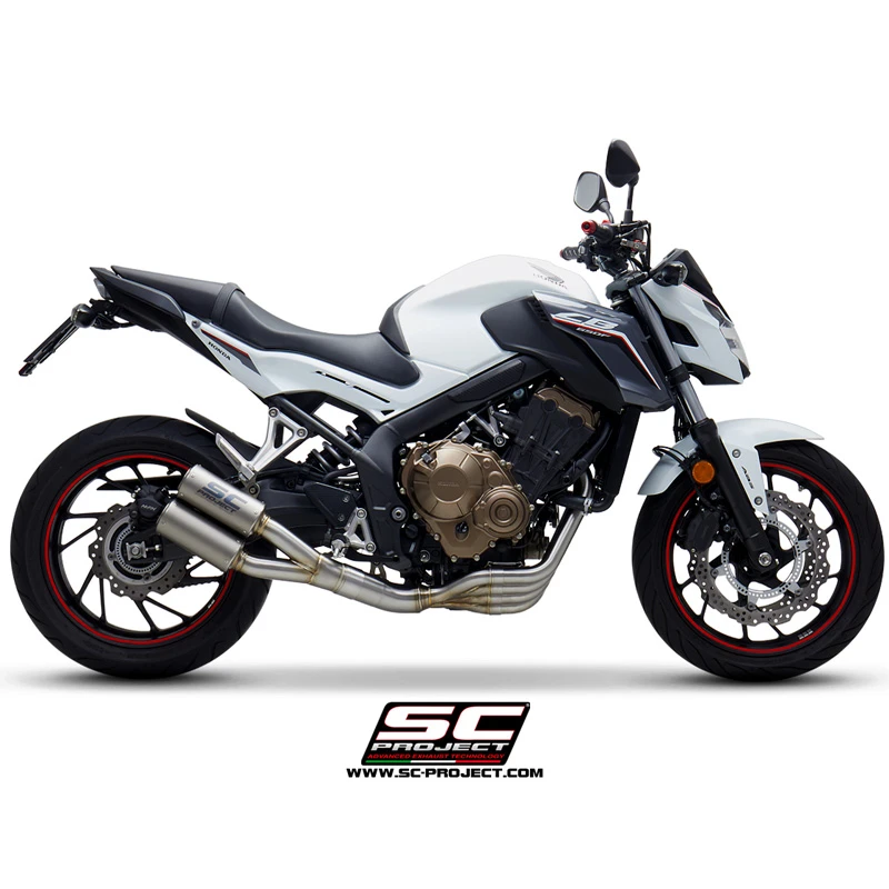 SC-Project H30-CD38T CR-T 4-1-2 Full Exhausts For Honda CB650F (2017-2018) 3 SC-Project H30-CD38T CR-T 4-1-2 Full Exhausts For Honda CB650F (2017-2018) - Image 3