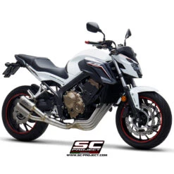 SC-Project H30-CD38T CR-T 4-1-2 Full Exhausts For Honda CB650F (2017-2018) 7 SC-Project H30-CD38T CR-T 4-1-2 Full Exhausts For Honda CB650F (2017-2018) -MotorVision Store sc project h30 cd38t cr t 4 1 2 full exhausts image4