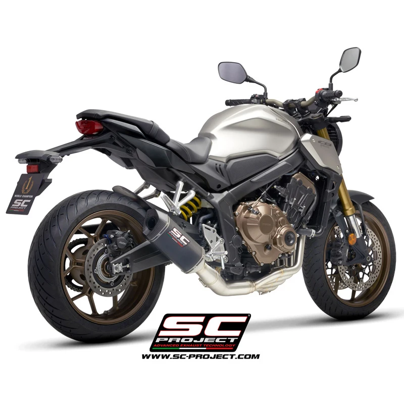 SC-Project H31-C115C SC1-M Full Exhaust For Honda CB650R (2019-) 2 SC-Project H31-C115C SC1-M Full Exhaust For Honda CB650R (2019-) - Image 2