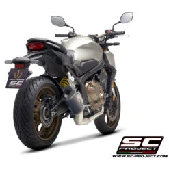 SC-Project H31-C115C SC1-M Full Exhaust For Honda CB650R (2019-) 9 SC-Project H31-C115C SC1-M Full Exhaust For Honda CB650R (2019-) -MotorVision Store sc project h31 c115c sc1 m full exhaust image3