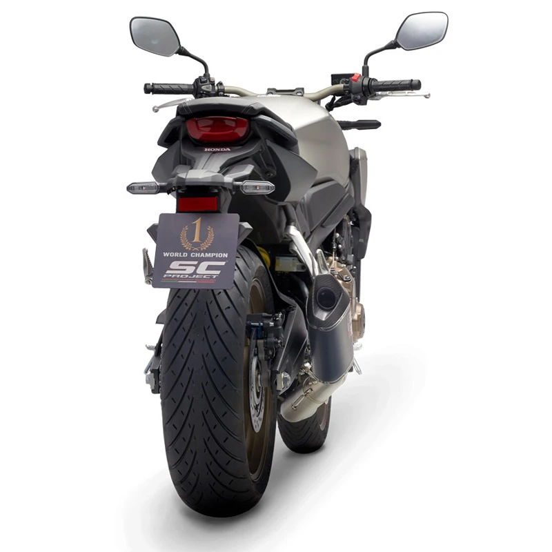 SC-Project H31-C115C SC1-M Full Exhaust For Honda CB650R (2019-) 4 SC-Project H31-C115C SC1-M Full Exhaust For Honda CB650R (2019-) - Image 4