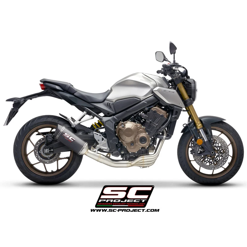 SC-Project H31-C115C SC1-M Full Exhaust For Honda CB650R (2019-) 5 SC-Project H31-C115C SC1-M Full Exhaust For Honda CB650R (2019-) - Image 5