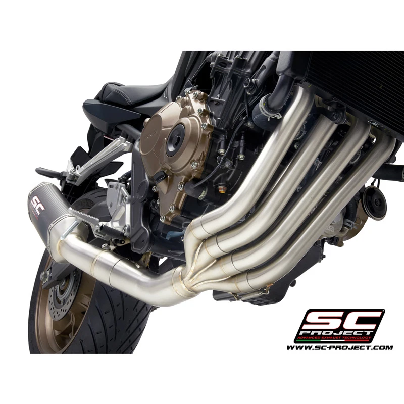 SC-Project H31-C115C SC1-M Full Exhaust For Honda CB650R (2019-) 7 SC-Project H31-C115C SC1-M Full Exhaust For Honda CB650R (2019-) - Image 7
