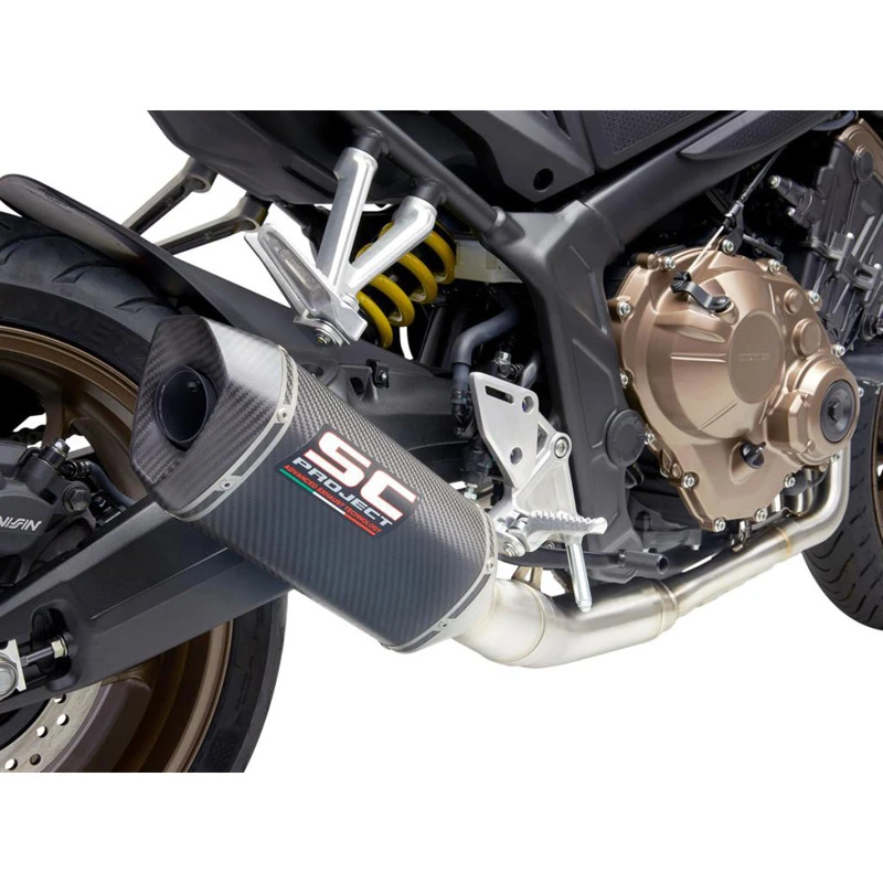 SC-Project H31-C115C SC1-M Full Exhaust For Honda CB650R (2019-) 1 SC-Project H31-C115C SC1-M Full Exhaust For Honda CB650R (2019-)