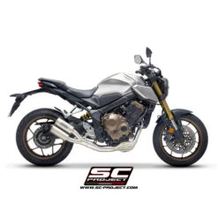 SC-Project H31-CD38T CR-T Slip-on Exhaust For Honda CBR650R/CB650R (2019-) 14 SC-Project H31-CD38T CR-T Slip-on Exhaust For Honda CBR650R/CB650R (2019-) -MotorVision Store sc project h31 cd38t cr t slip on exhaust image6