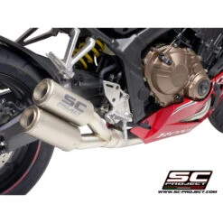 SC-Project H31-CD38T CR-T Slip-on Exhaust For Honda CBR650R/CB650R (2019-) 16 SC-Project H31-CD38T CR-T Slip-on Exhaust For Honda CBR650R/CB650R (2019-) -MotorVision Store sc project h31 cd38t cr t slip on exhaust image8