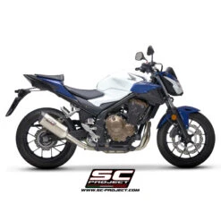 SC-Project H34-115 SC1-M Slip-on Exhaust For Honda CB500R / F / X (2019-) 10 SC-Project H34-115 SC1-M Slip-on Exhaust For Honda CB500R / F / X (2019-) -MotorVision Store sc project h34 115 sc1 m slip on exhaust image4