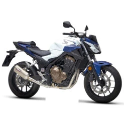 SC-Project H34-FS-SS Racing Exhaust Header, Stainless For Honda CB500 F/R/X '19-'20 -MotorVision Store sc project h34 fs ss racing exhaust header image6