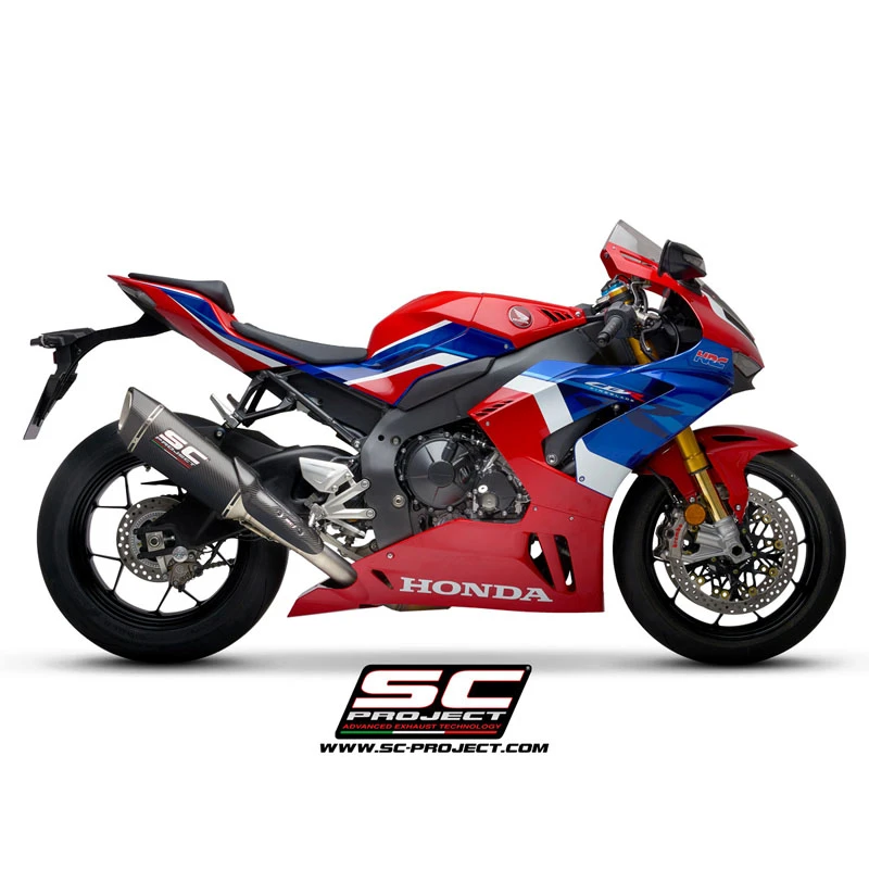 SC-Project H35-T91C SC1-R Slip-on Exhaust, Carbon Fiber For Honda CBR1000RR-R (2020-) 3 SC-Project H35-T91C SC1-R Slip-on Exhaust, Carbon Fiber For Honda CBR1000RR-R (2020-) - Image 3
