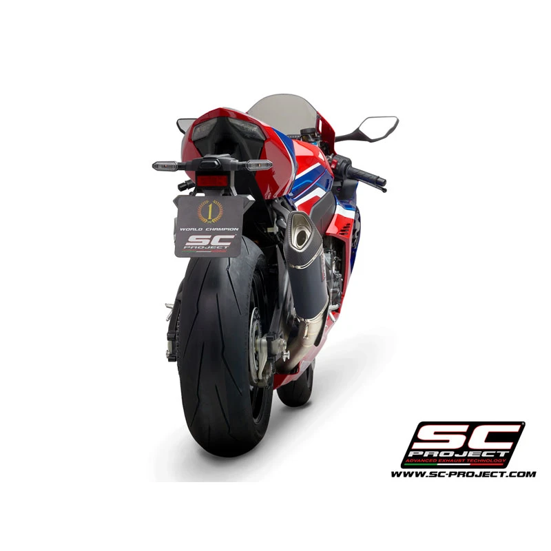 SC-Project H35-T91C SC1-R Slip-on Exhaust, Carbon Fiber For Honda CBR1000RR-R (2020-) 6 SC-Project H35-T91C SC1-R Slip-on Exhaust, Carbon Fiber For Honda CBR1000RR-R (2020-) - Image 6
