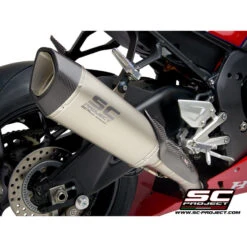 SC-Project H35-T91T SC1-R Slip-on Exhaust, Titanium For Honda CBR1000RR-R (2020-)