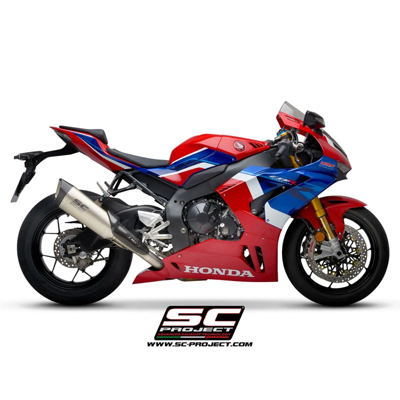 SC-Project H35-T91T SC1-R Slip-on Exhaust, Titanium For Honda CBR1000RR-R (2020-) 3 SC-Project H35-T91T SC1-R Slip-on Exhaust, Titanium For Honda CBR1000RR-R (2020-) - Image 3
