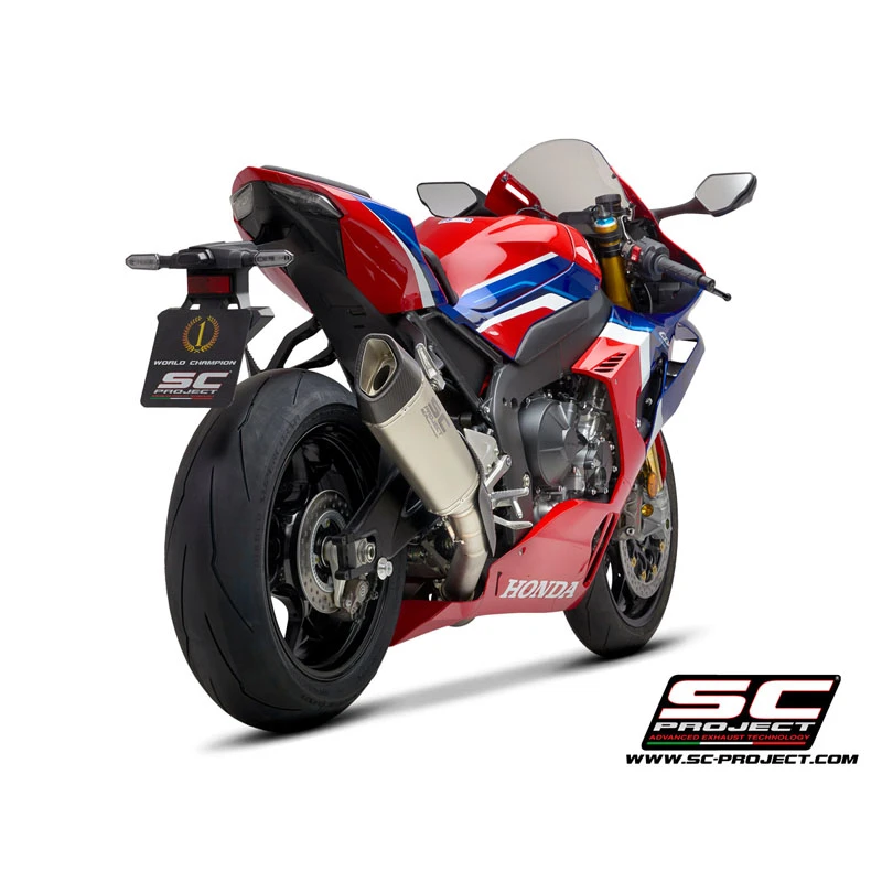 SC-Project H35-T91T SC1-R Slip-on Exhaust, Titanium For Honda CBR1000RR-R (2020-) 5 SC-Project H35-T91T SC1-R Slip-on Exhaust, Titanium For Honda CBR1000RR-R (2020-) - Image 5