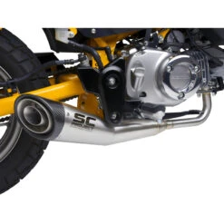 SC-Project H42-C41A S1 Slip-on Exhaust, Stainless For Honda Monkey 125 '18-