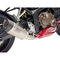 SC-Project H45-C90T SC1-R Full System Exhaust, Titanium For Honda CBR650R/CB650R '21-
