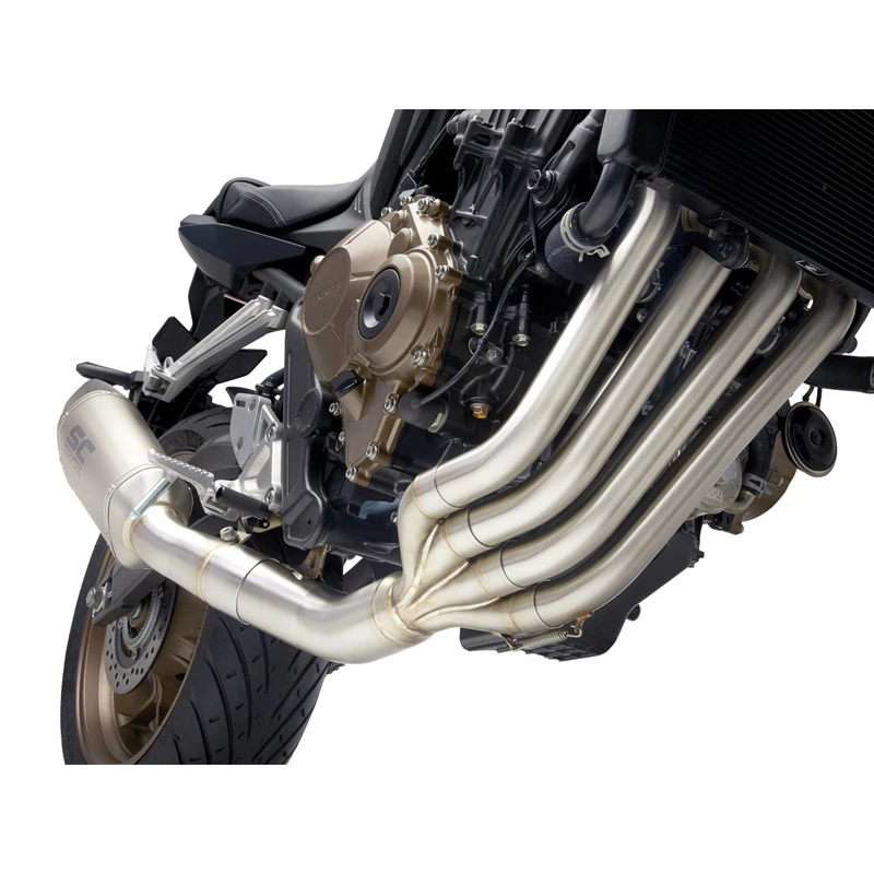 SC-Project H45-C90T SC1-R Full System Exhaust, Titanium For Honda CBR650R/CB650R '21- 3 SC-Project H45-C90T SC1-R Full System Exhaust, Titanium For Honda CBR650R/CB650R '21- - Image 3
