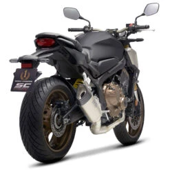SC-Project H45-C90T SC1-R Full System Exhaust, Titanium For Honda CBR650R/CB650R '21- 19 SC-Project H45-C90T SC1-R Full System Exhaust, Titanium For Honda CBR650R/CB650R '21- -MotorVision Store sc project h45 c90t sc1 r full exhaust titanium image8