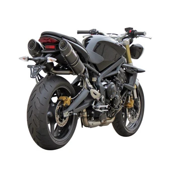 SC-Project T02-12C Oval High Mount Exhaust For Triumph Street Triple / R (2007-2012) 2 SC-Project T02-12C Oval High Mount Exhaust For Triumph Street Triple / R (2007-2012) - Image 2