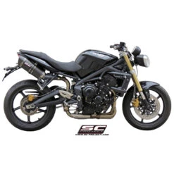 SC-Project T02-12C Oval High Mount Exhaust For Triumph Street Triple / R (2007-2012) 9 SC-Project T02-12C Oval High Mount Exhaust For Triumph Street Triple / R (2007-2012) -MotorVision Store sc project t02 12c oval high mount exhaust image5