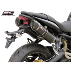 SC-Project T02-28C GP-Tech Exhaust For Triumph Street Triple / R (2007-2012)