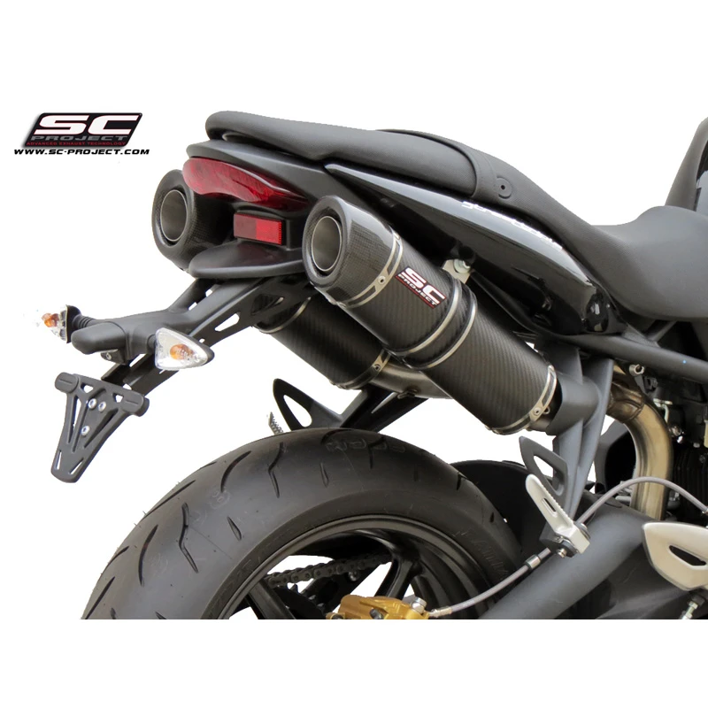 SC-Project T02-28C GP-Tech Exhaust For Triumph Street Triple / R (2007-2012) 1 SC-Project T02-28C GP-Tech Exhaust For Triumph Street Triple / R (2007-2012)