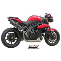 SC-Project T05-H01CM Oval High Mount Exhaust For Triumph Speed Triple / R (2011-2015) 6 SC-Project T05-H01CM Oval High Mount Exhaust For Triumph Speed Triple / R (2011-2015) -MotorVision Store sc project t05 h01cm oval high mount exhaust image3