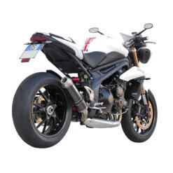 SC-Project T05-L03C GP EVO Low Mount Exhaust For Triumph Speed Triple / R (2011-2015)