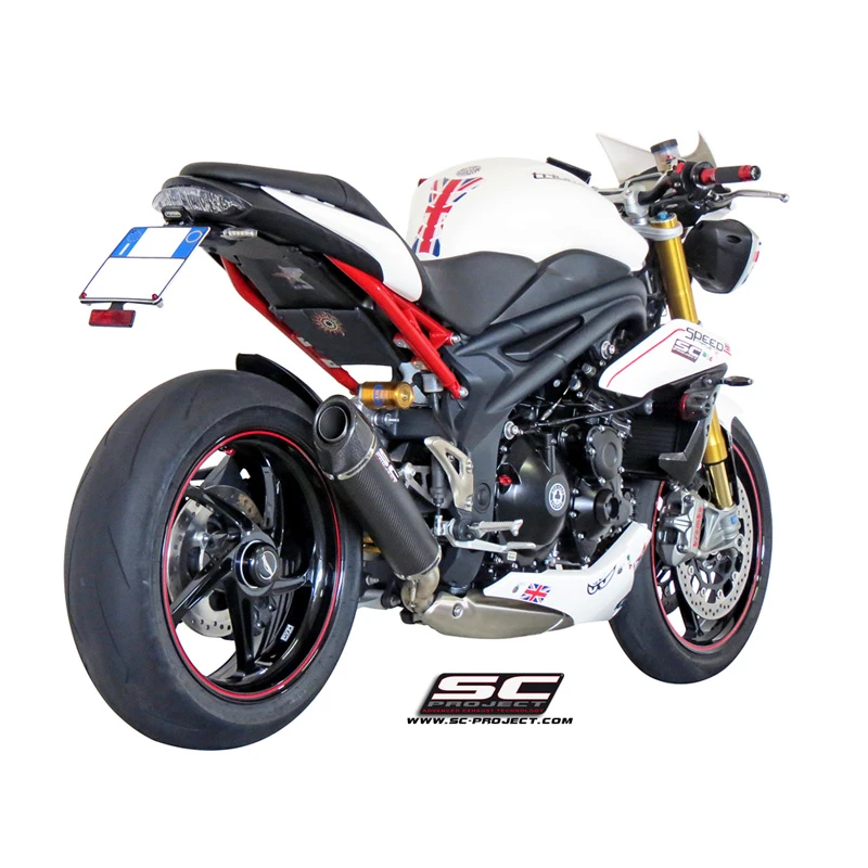 SC-Project T05-L35C Conic Low Mount Exhaust For Triumph Speed Triple / R (2011-2015) 3 SC-Project T05-L35C Conic Low Mount Exhaust For Triumph Speed Triple / R (2011-2015) - Image 3